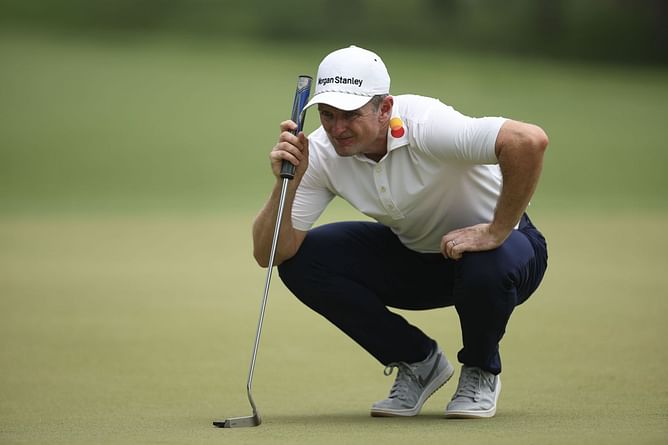 Watch: Justin Rose misses a hole-in-one by inches at the 2024 Charles Schwab Challenge