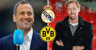 Joe Cole and Peter Crouch in agreement as they predict scoreline of Real Madrid v Dortmund Champions League final