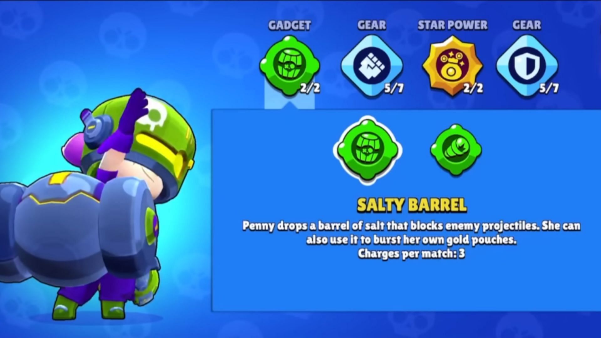 Salty Barrel Gadget (Image via Supercell)