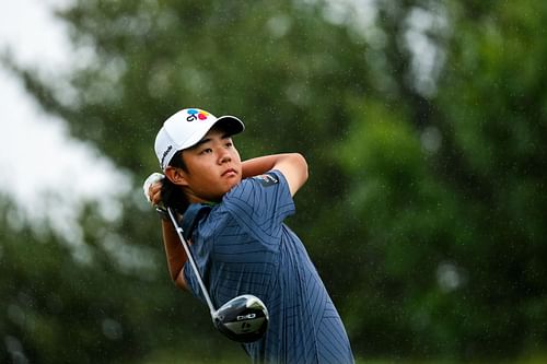 Kris Kim made the cut at the CJ Cup Byron Nelson