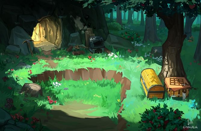 Minecraft fan creates stunning artwork depicting their first day in the game