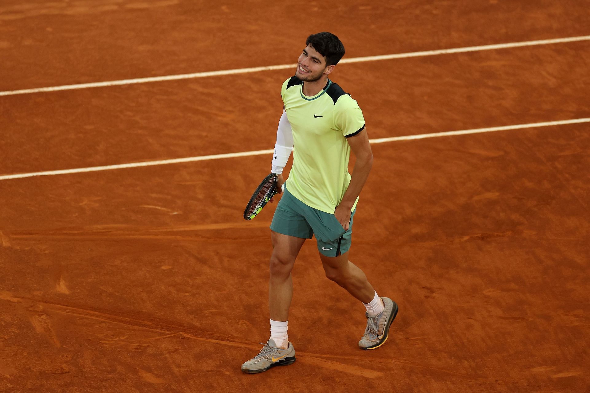 Carlos Alcaraz at the Madrid Open.