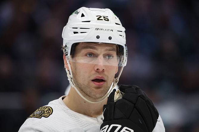 "Whatever we could do to get that baby out of there"- Brandon Carlo admits there was no assurance of availability for Game 1 due to arrival of his son