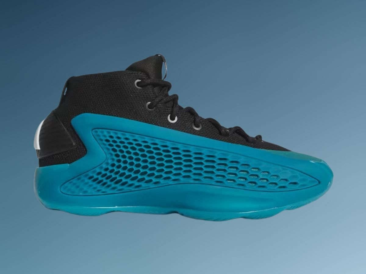 Basketball Turquoise AE 1 New Wave Basketball Shoes (Image via Adidas)