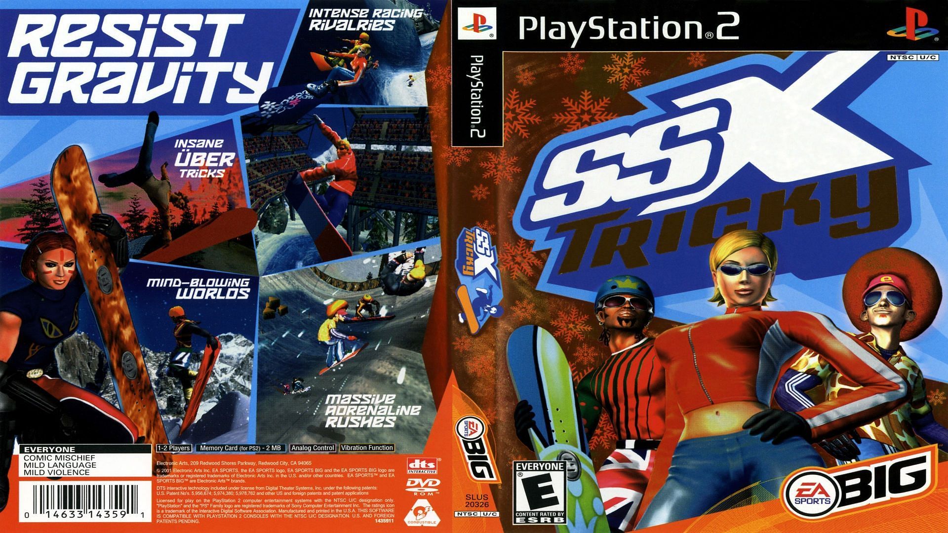 SSX Tricky is one of the most beloved games in its franchise (Image via Electronic Arts)