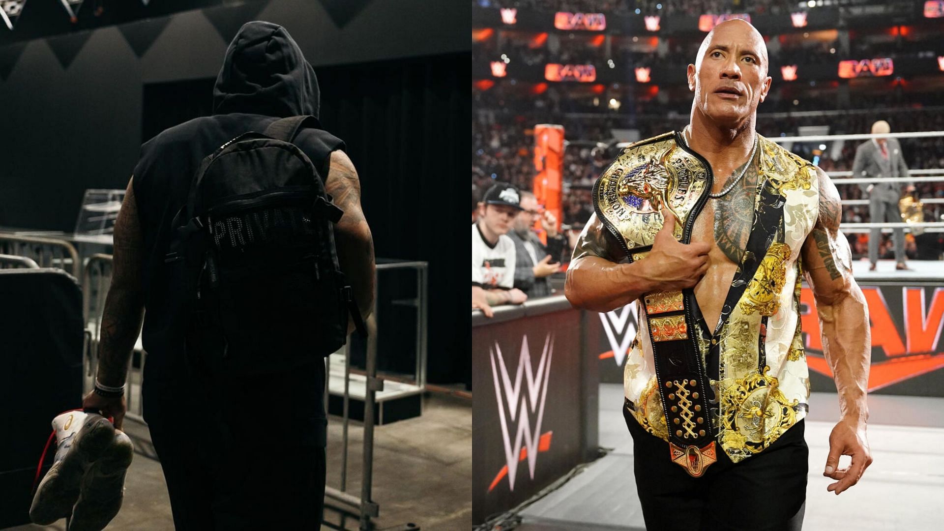 Will The Rock square off against a real-life Bloodline member other than Roman Reigns?