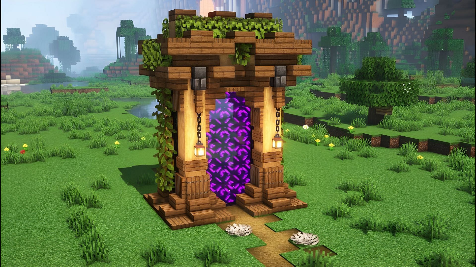 7 best Minecraft Nether Portal designs in 2024