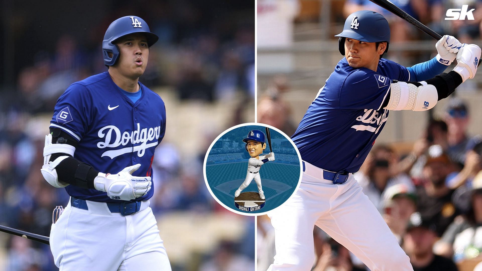 The Los Angeles Dodgers will be giving out 40,000 Shohei Ohtani bobbleheads on Thursday night