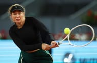 Danielle Collins at the Madrid Open.