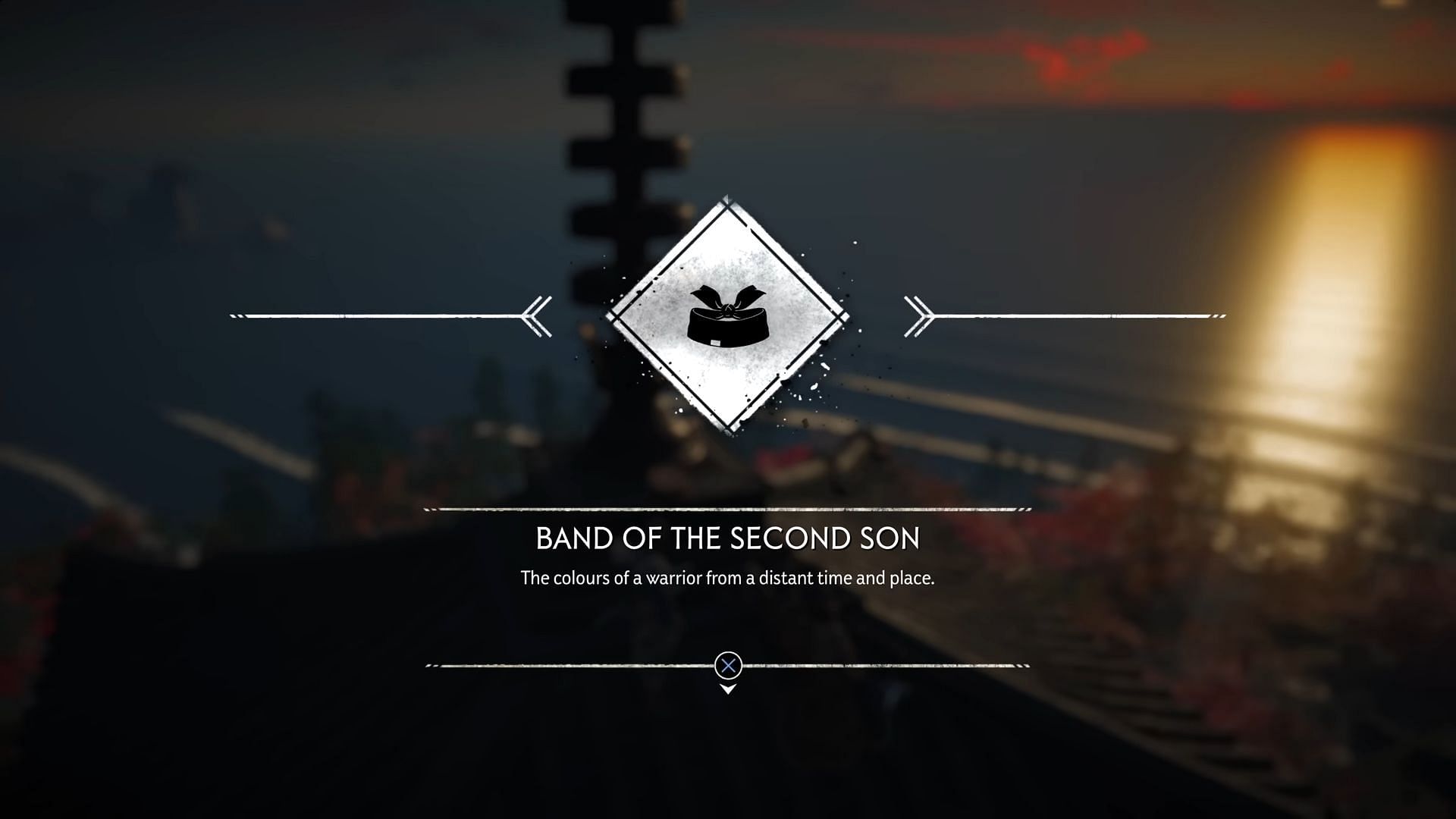 inFamous Second Son Ghost of Tsushima easter egg (Image via Sucker Punch II FunWithGuru/ Youtube)