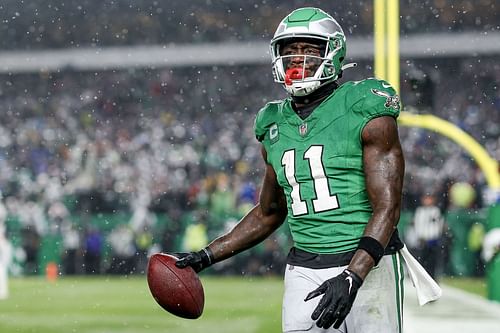 A.J. Brown during Buffalo Bills v Philadelphia Eagles