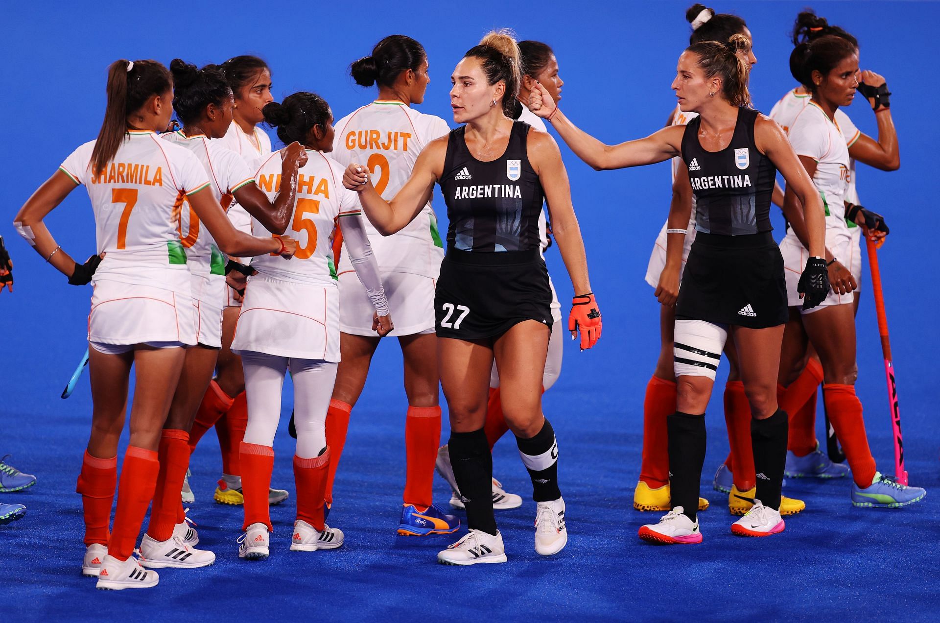 Argentina v India- Hockey - Olympics: Day 12