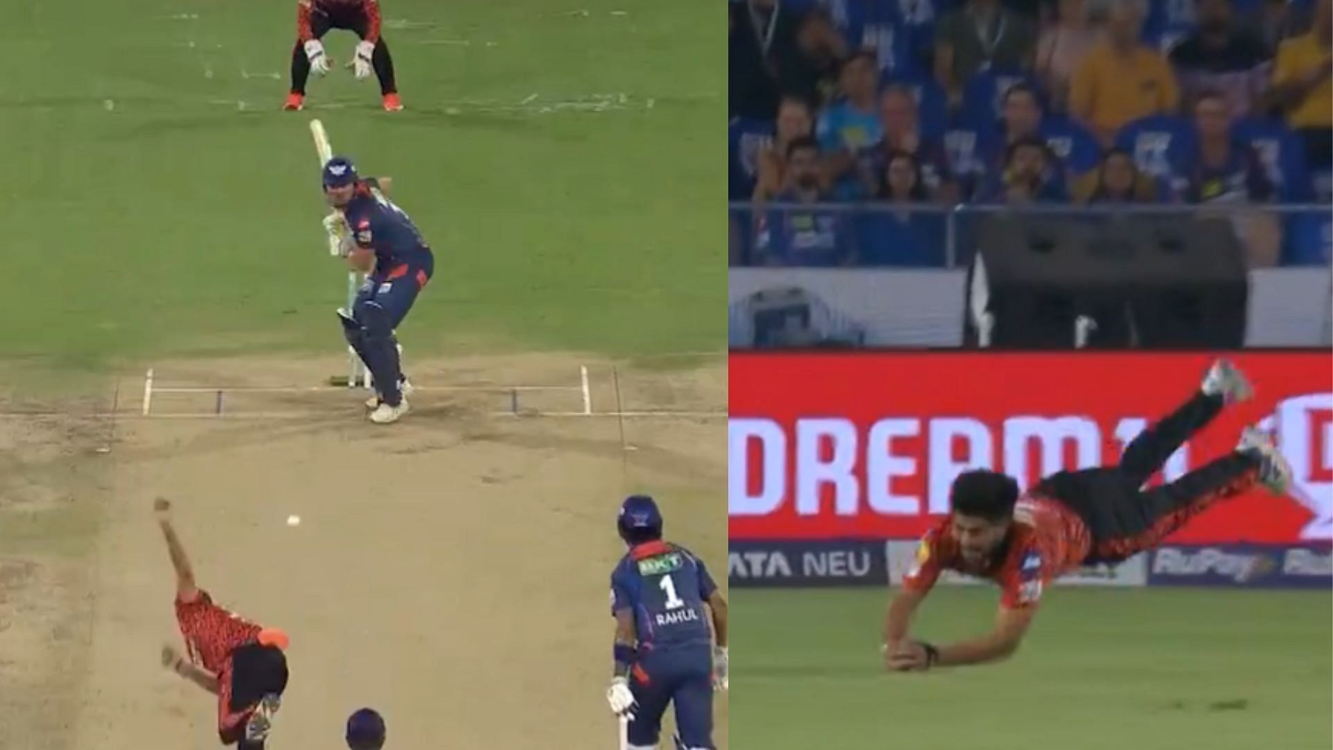Snippets from a sensational catch from Sanvir Singh