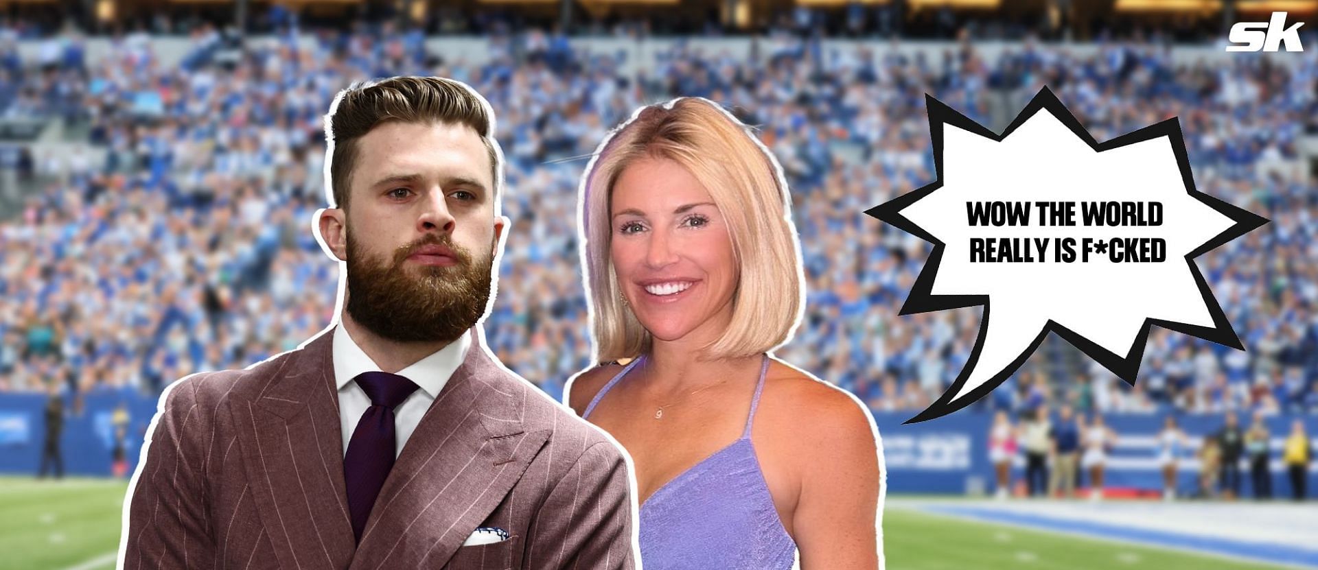 Kelly Stafford lashes out at questions over response to Harrison Butker&rsquo;s commencement speech