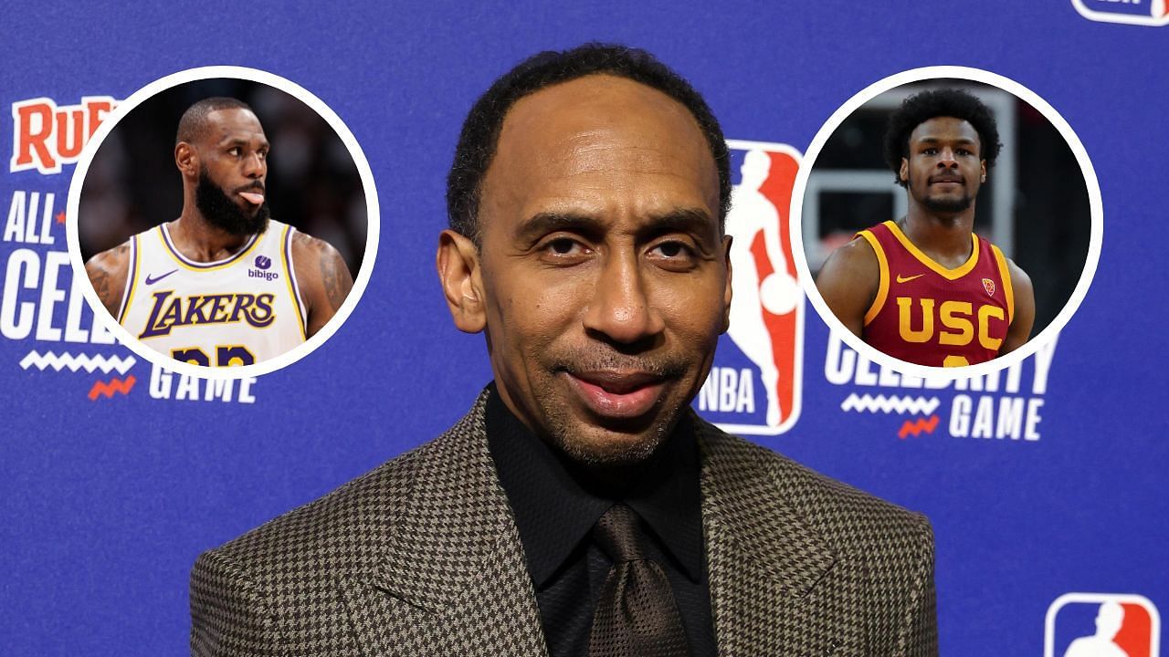 Stephen A. Smith suggests Mavs should draft Bronny James to sign LeBron. 