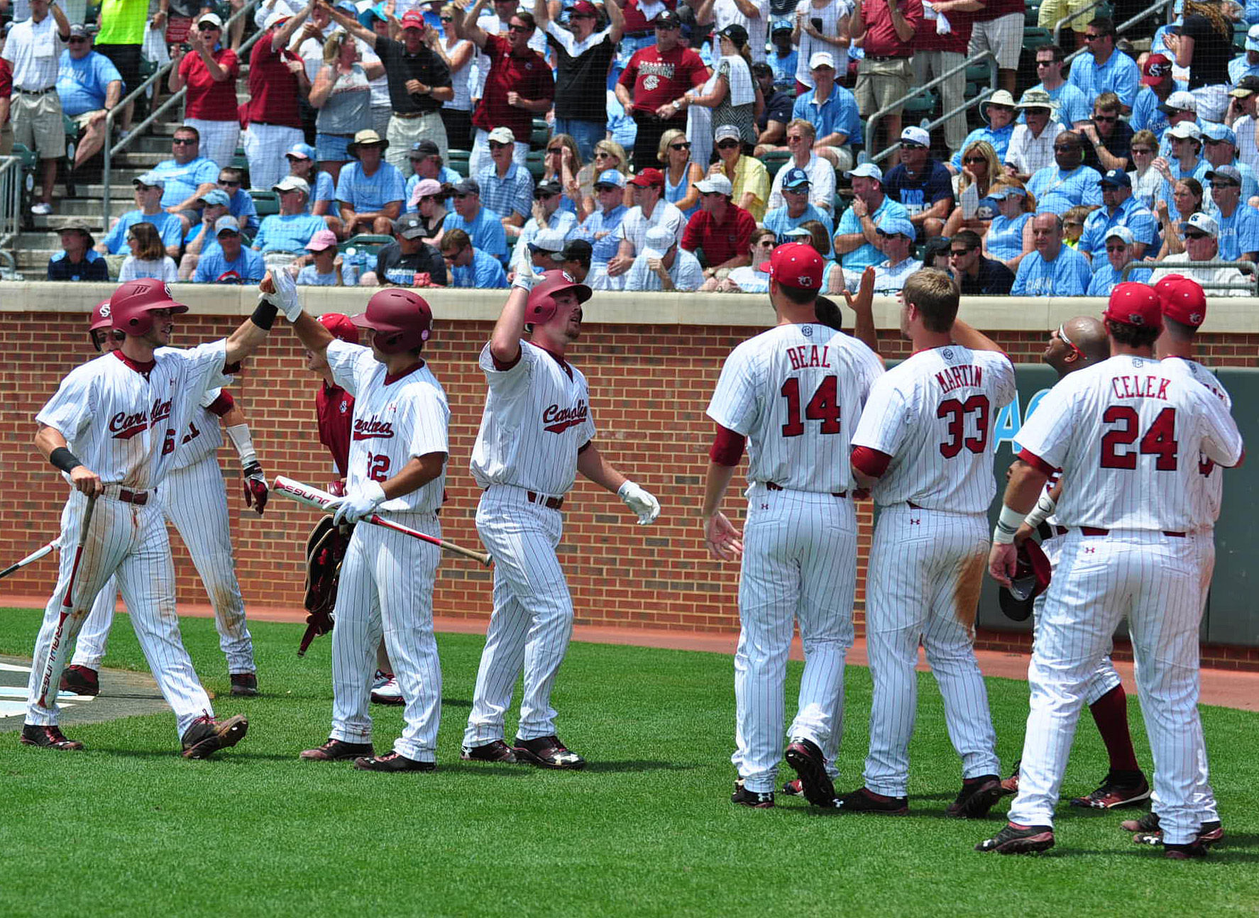 Cary, North Carolina, shown here as the site of a 2013 Regional game, will host the DII baseball championship finals in 2024.