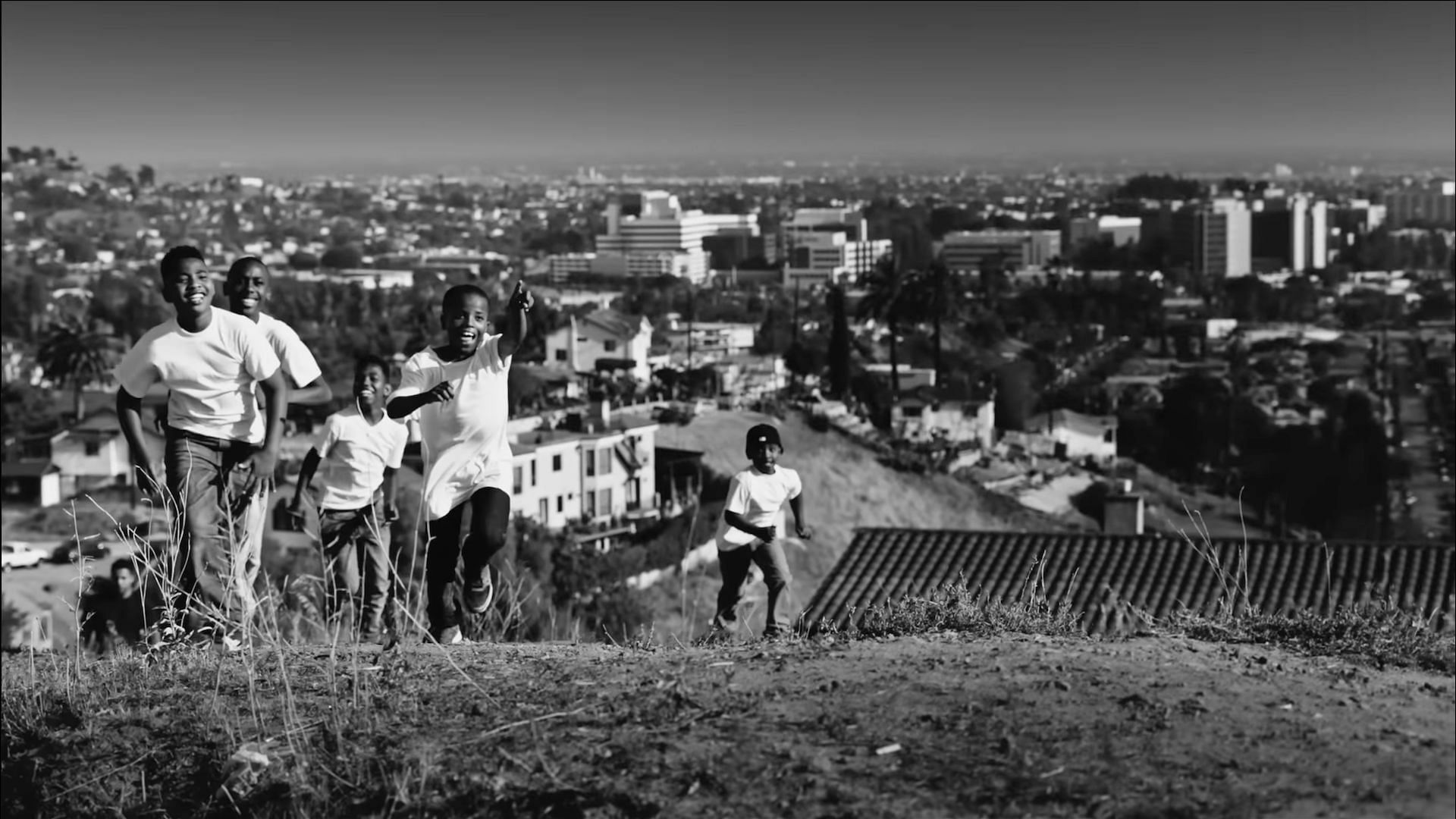 A screenshot from Kendrick Lamar&#039;s music video for &#039;Alright&#039; (Image via YouTube/@kendricklamar)