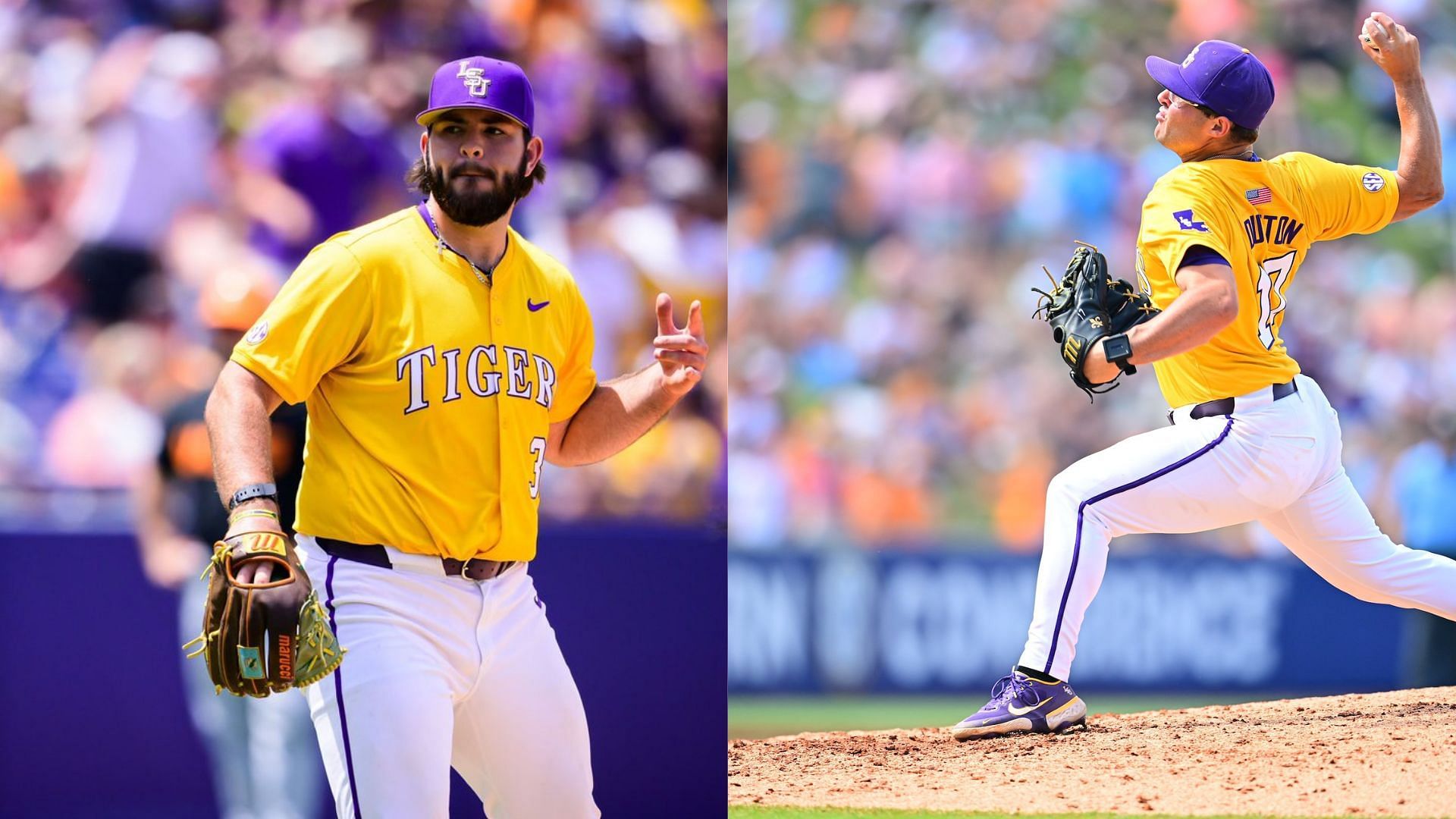 Which region is LSU baseball in? 