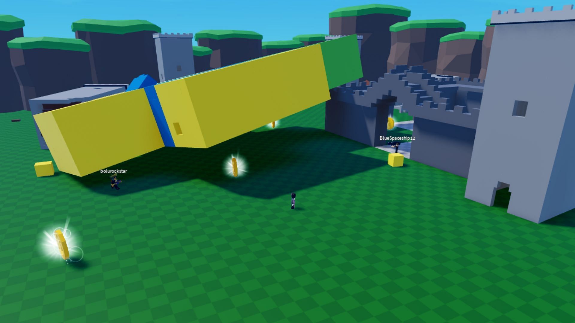 Nuke everything in Nuke the Noob Simulator (Image via Roblox)