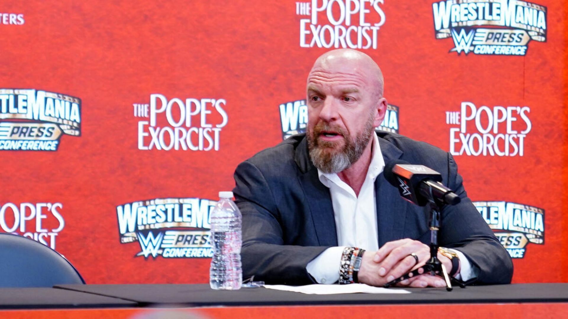 WWE Chief Content Officer Triple H (Image credit: WWE)