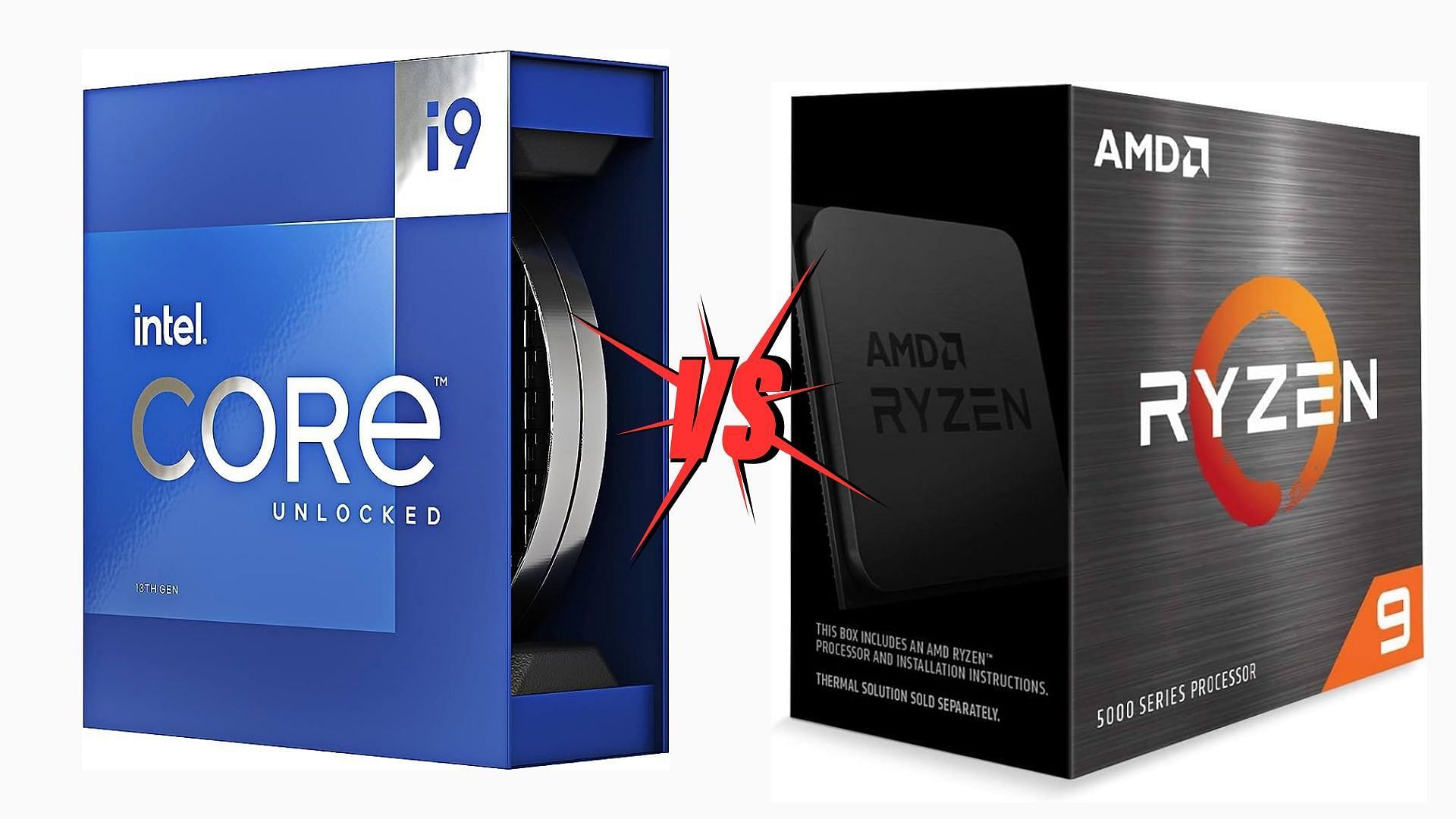 Intel Core i9 vs AMD Ryzen 9