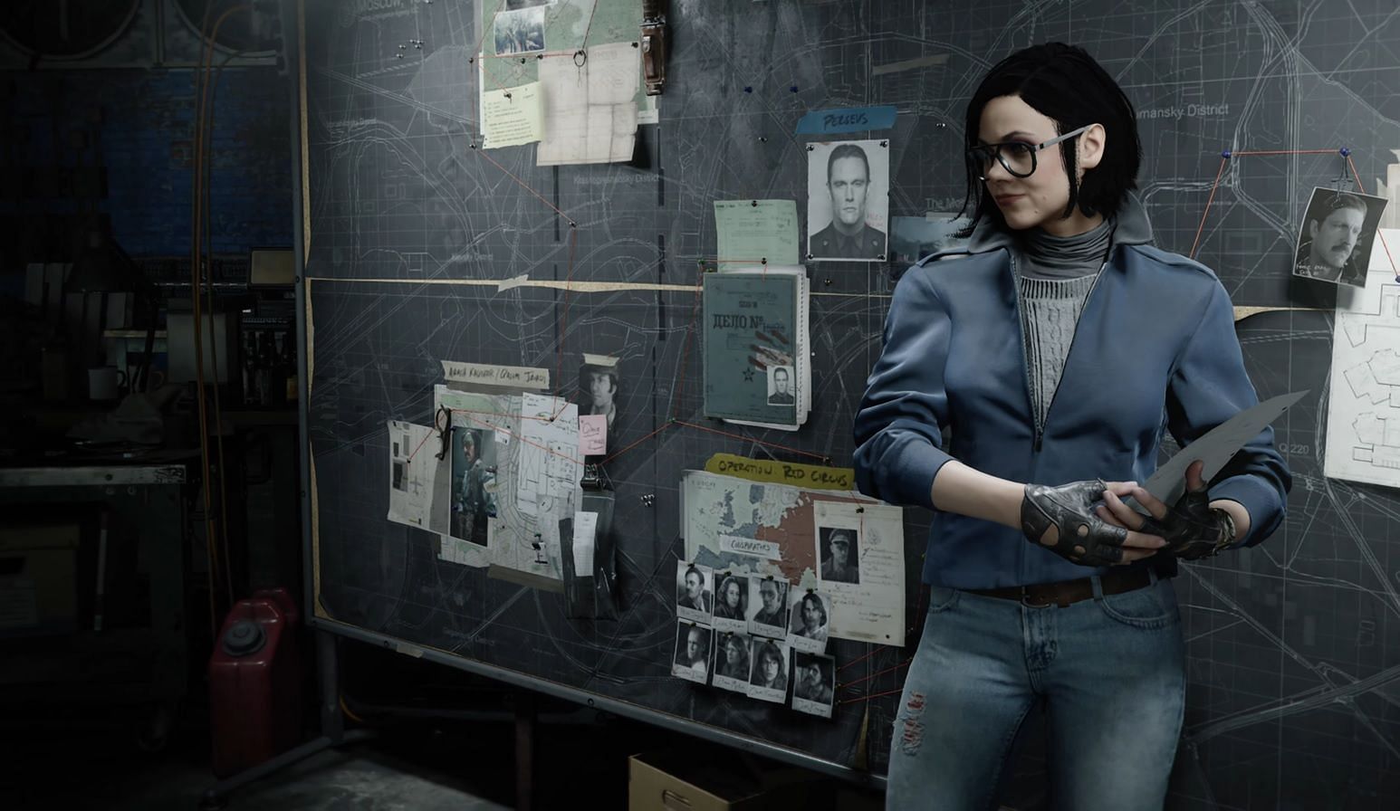 A still from the Safehouse as seen in Black Ops Cold War (Image via Activision)