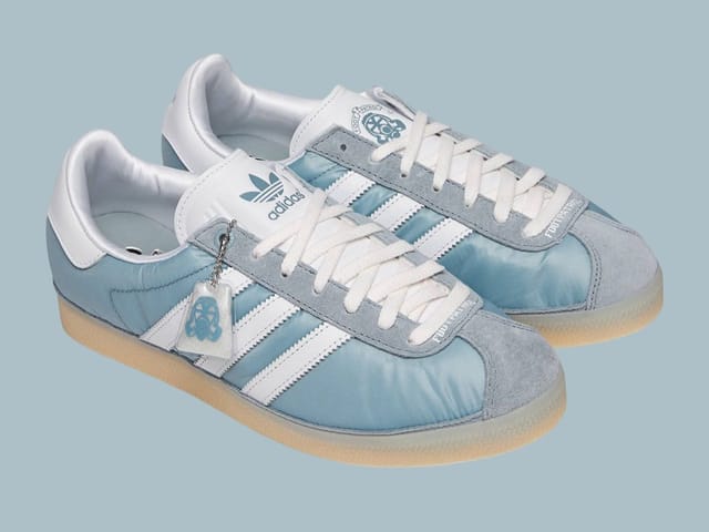 adidas gazelle silver green womens adidas Originals Junior Gazelle Indoor Trainer - Grey main image 0