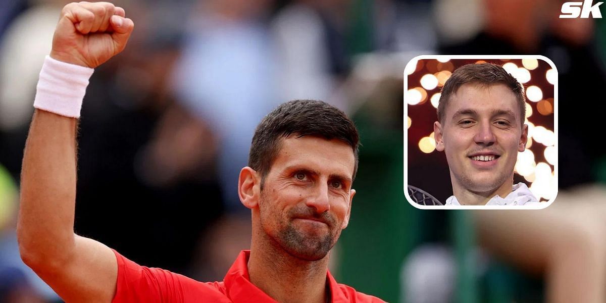 Hamad Medjedovic lauded Novak Djokovic for his longevity (Source: Getty Images)