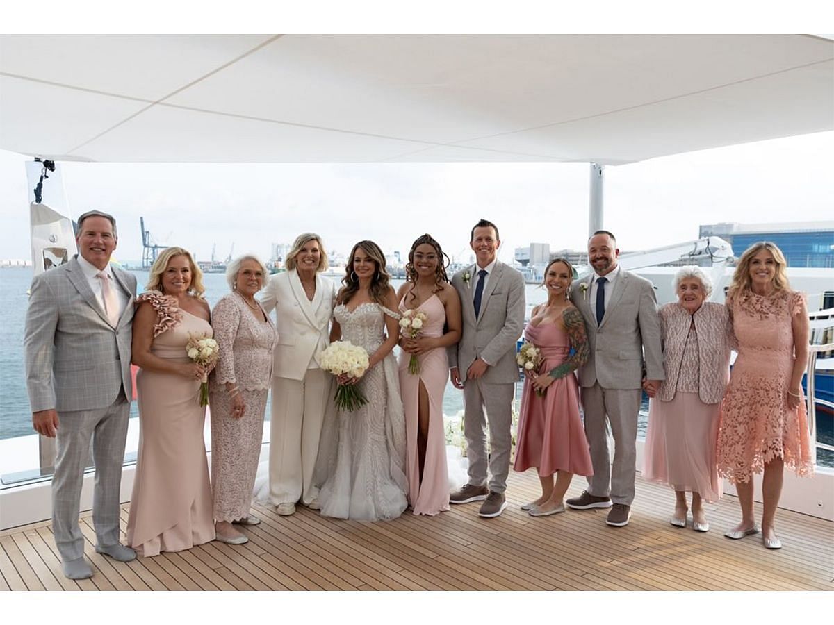 Captain Sandy Yawn&#039;s wedding ceremony (Image via Instagram/ @captainsandrayawn)