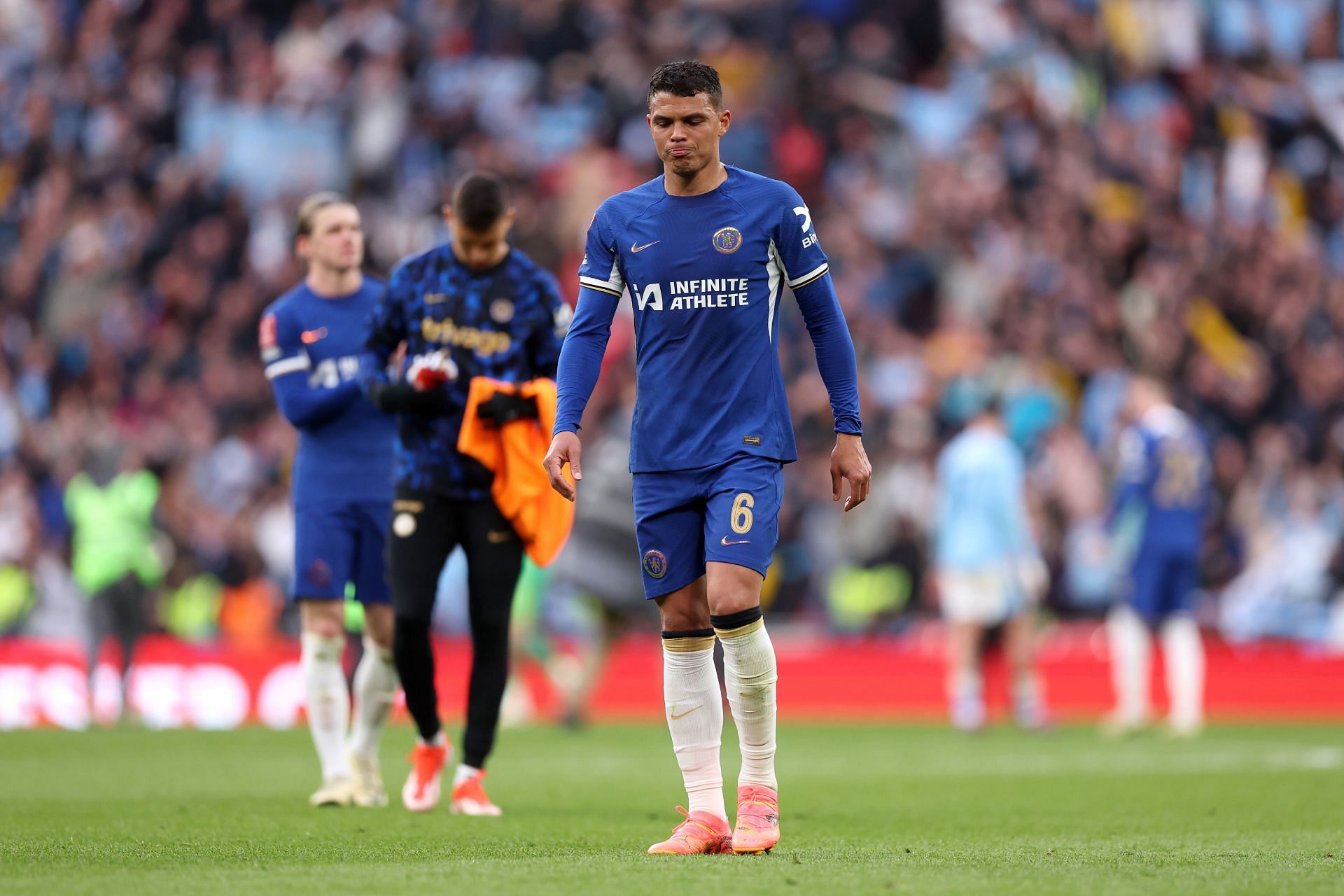 Thiago Silva will end his stay at Stamford Bridge this summer