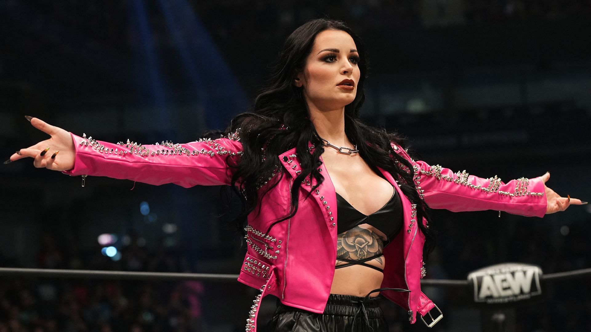 The former Paige poses in the ring (image credit: All Elite Wrestling)