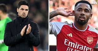 Arsenal boss Mikel Arteta gives firm response when asked about reports linking Gabriel Jesus with exit