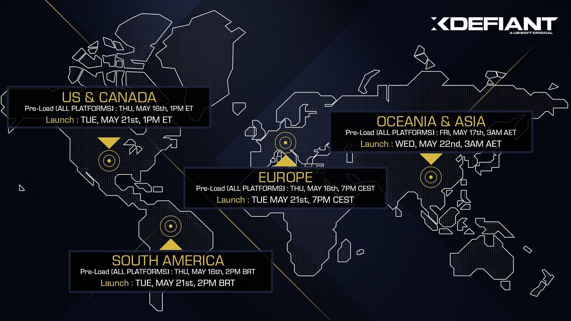 XDefiant release date and time across all regions (Image via Ubisoft)