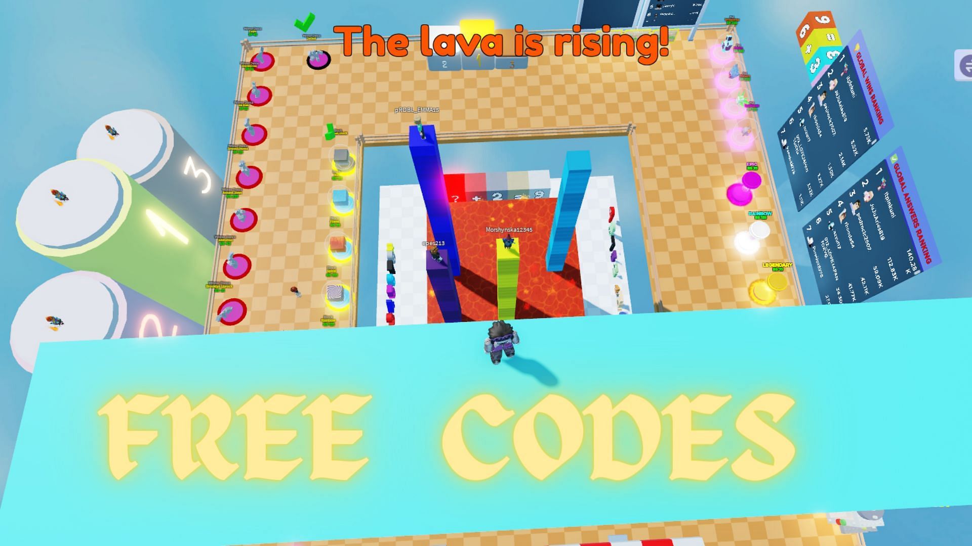 Free Active codes in Math Answer or Die (Image via Roblox || Sportskeeda)