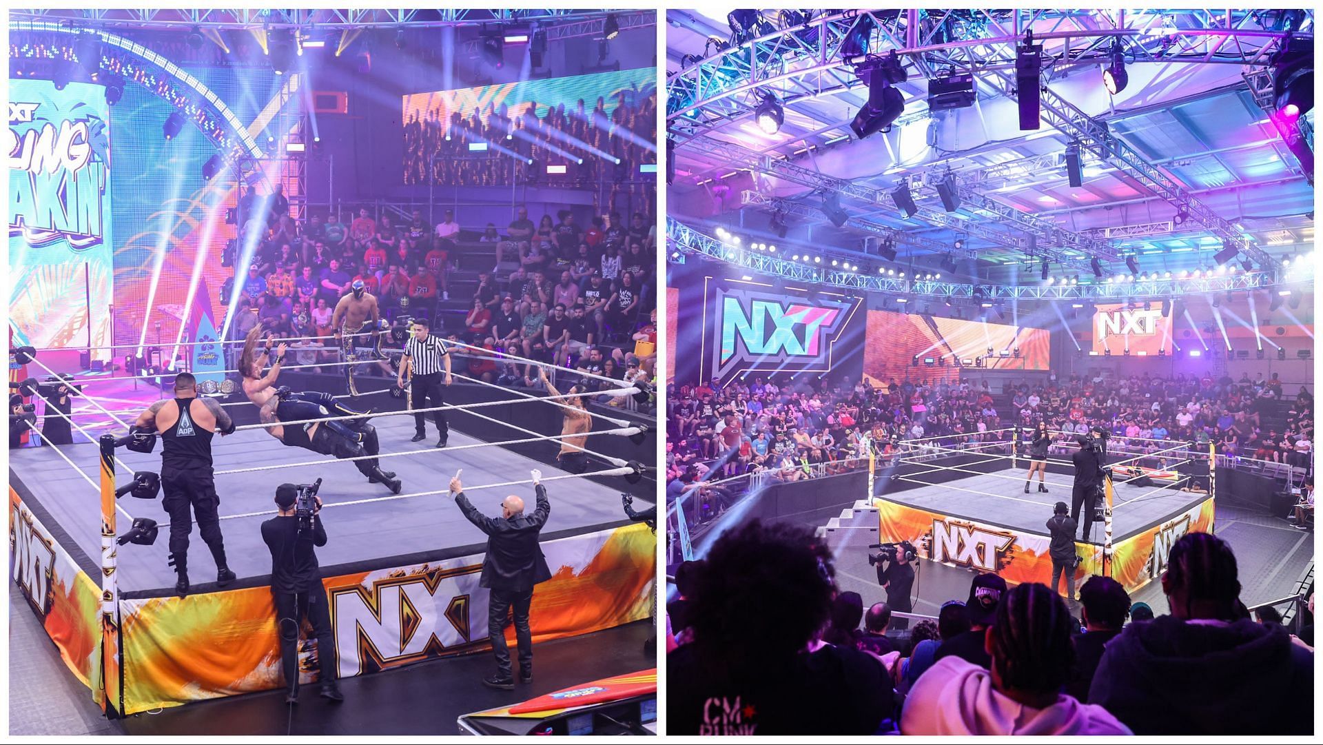 The WWE Universe packs the Performance Center for NXT action