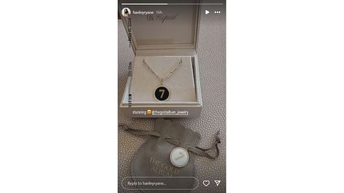 Haeley Ryane's Instagram story