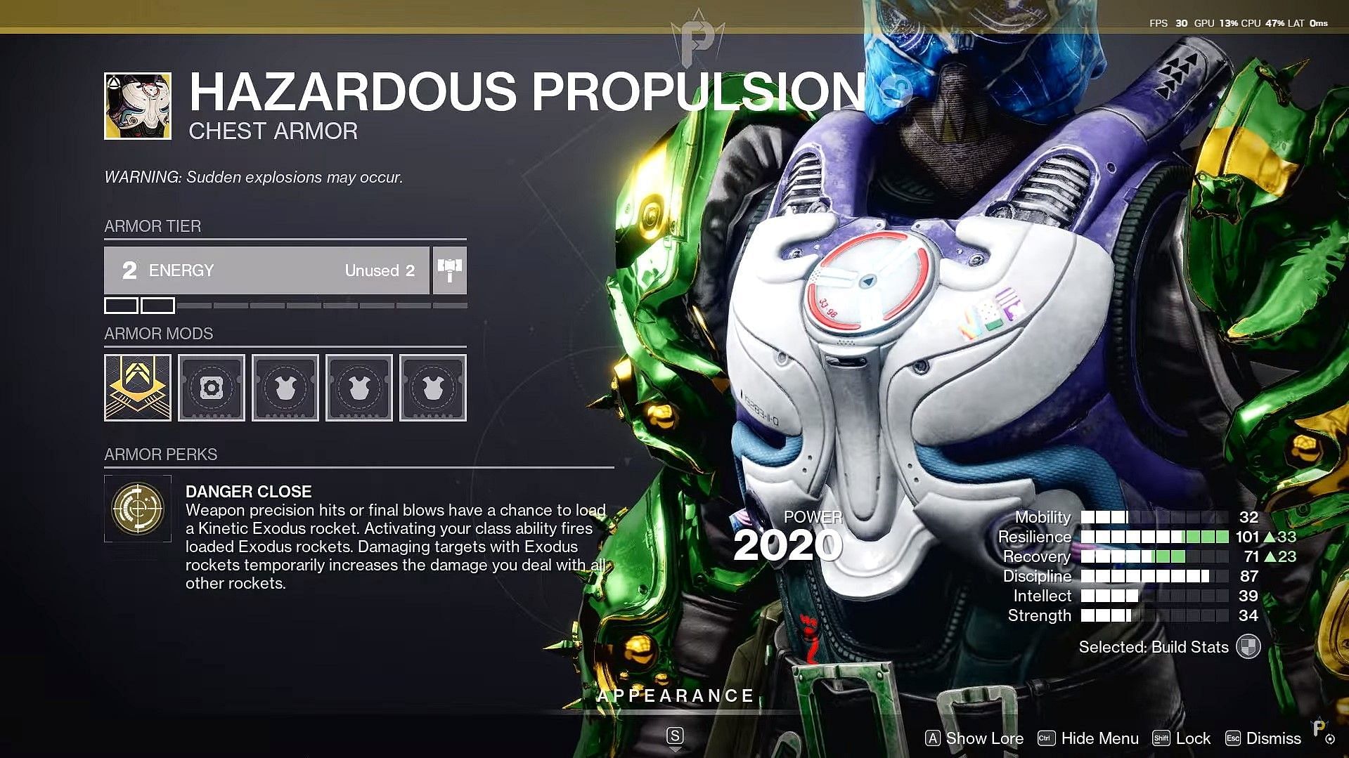 Hazardous Propulsion (Image via YouTube/FalloutPlays)