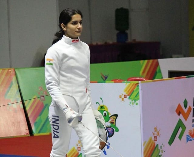 “The only thing in my mind was to qualify for Olympics” Indian fencer