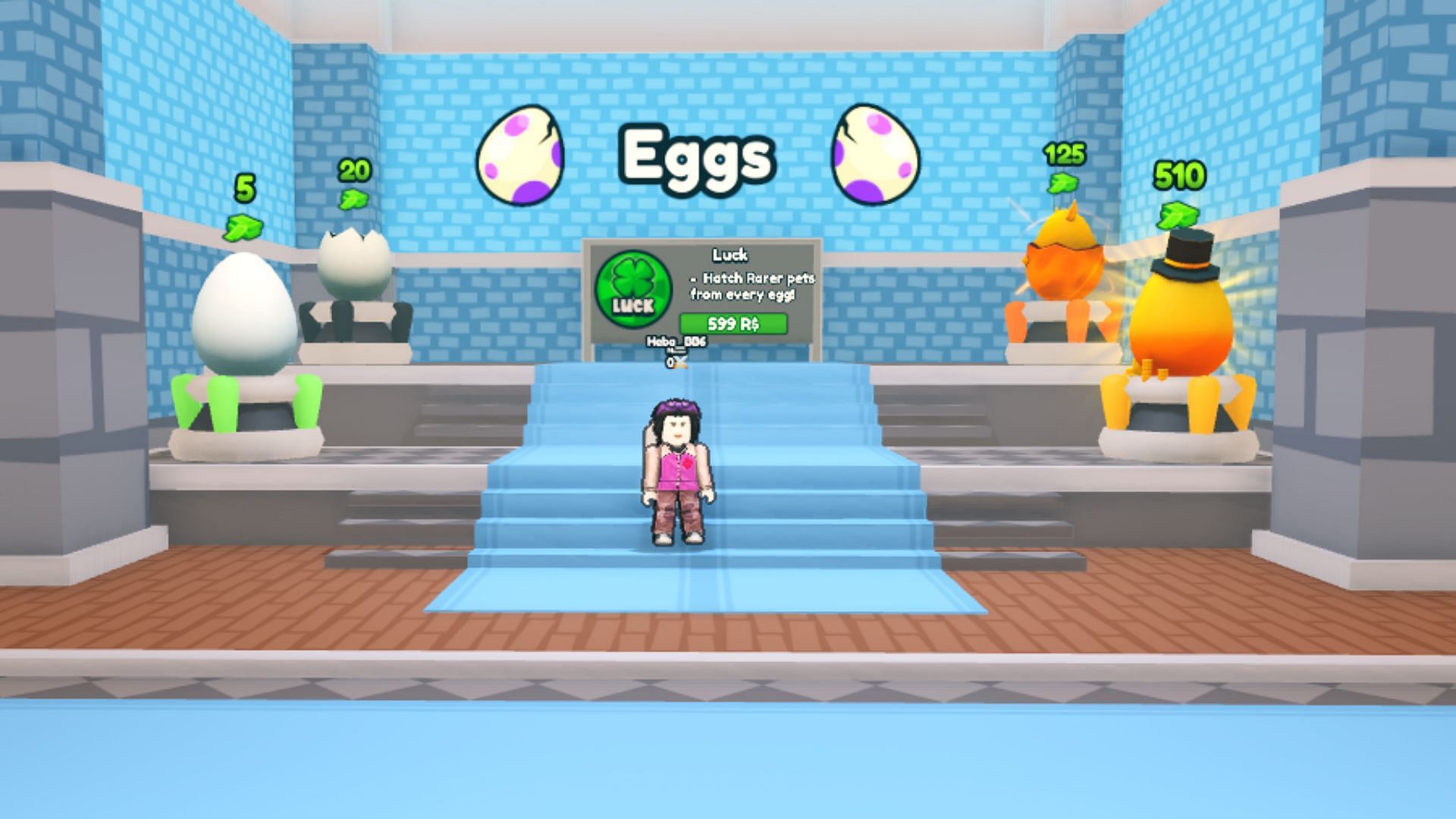 Unlock all eggs in Pet Duel Simulator (Image via Roblox)