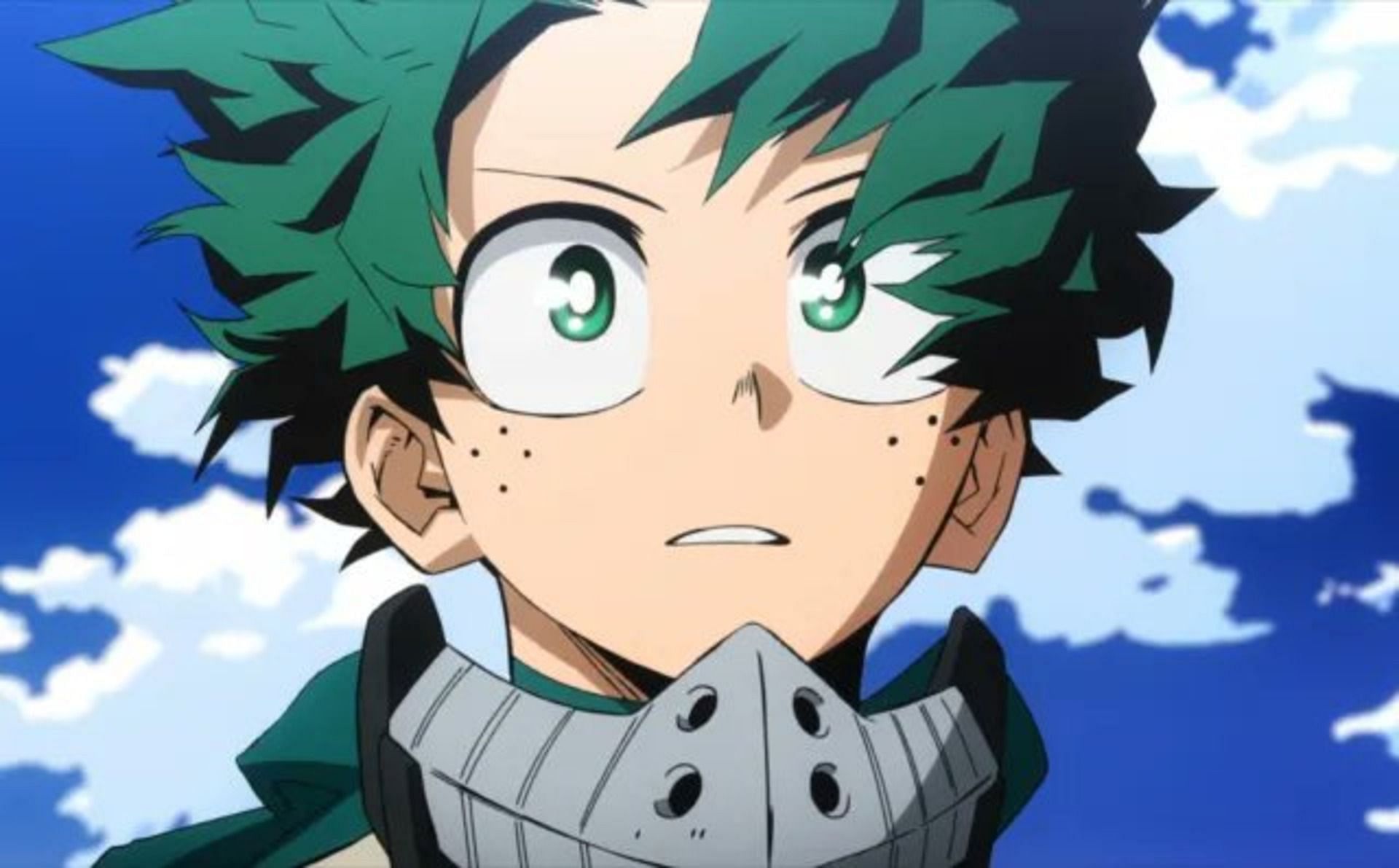 Izuku Midoriya in My Hero Academia (Image via Studio Bones)