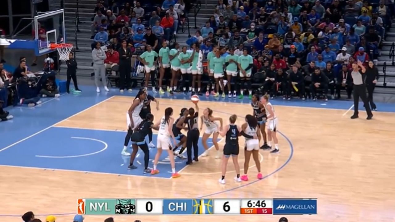 New York Liberty vs Chicago Sky game player stats and box scores for May 7