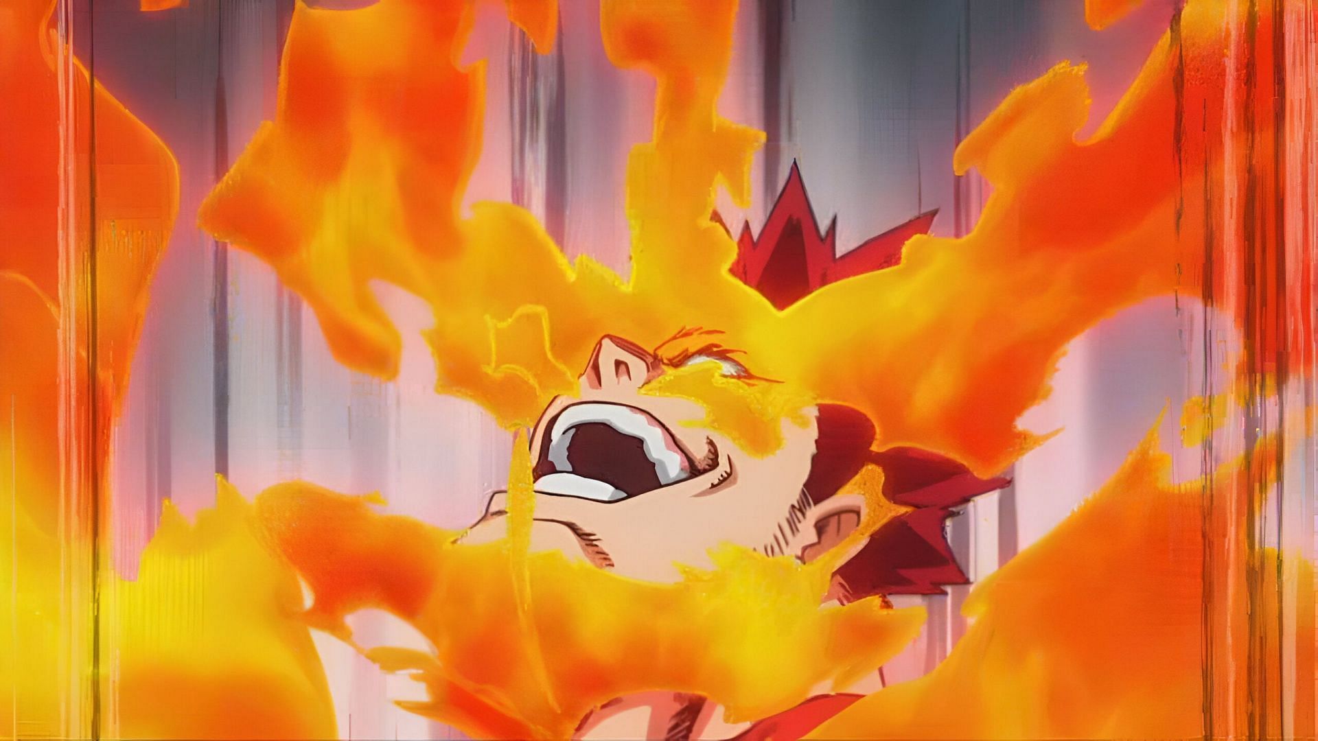 Endeavor, as seen in My Hero Academia anime (Image via BONES)