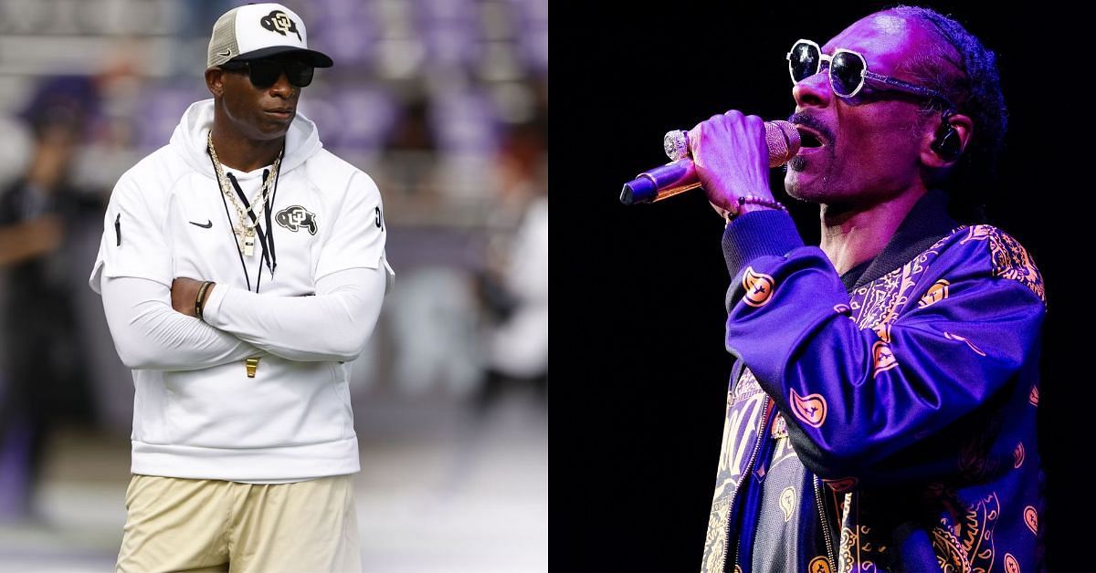 PHOTO: Colorado HC Deion Sanders snapped with Snoop Dogg in a recording room
