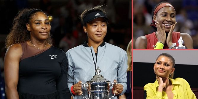 "Zendaya collecting tennis It Girls like infinity stones" - Fans react to Naomi Osaka joining Coco Gauff, Serena Williams on 'Challengers' hype train