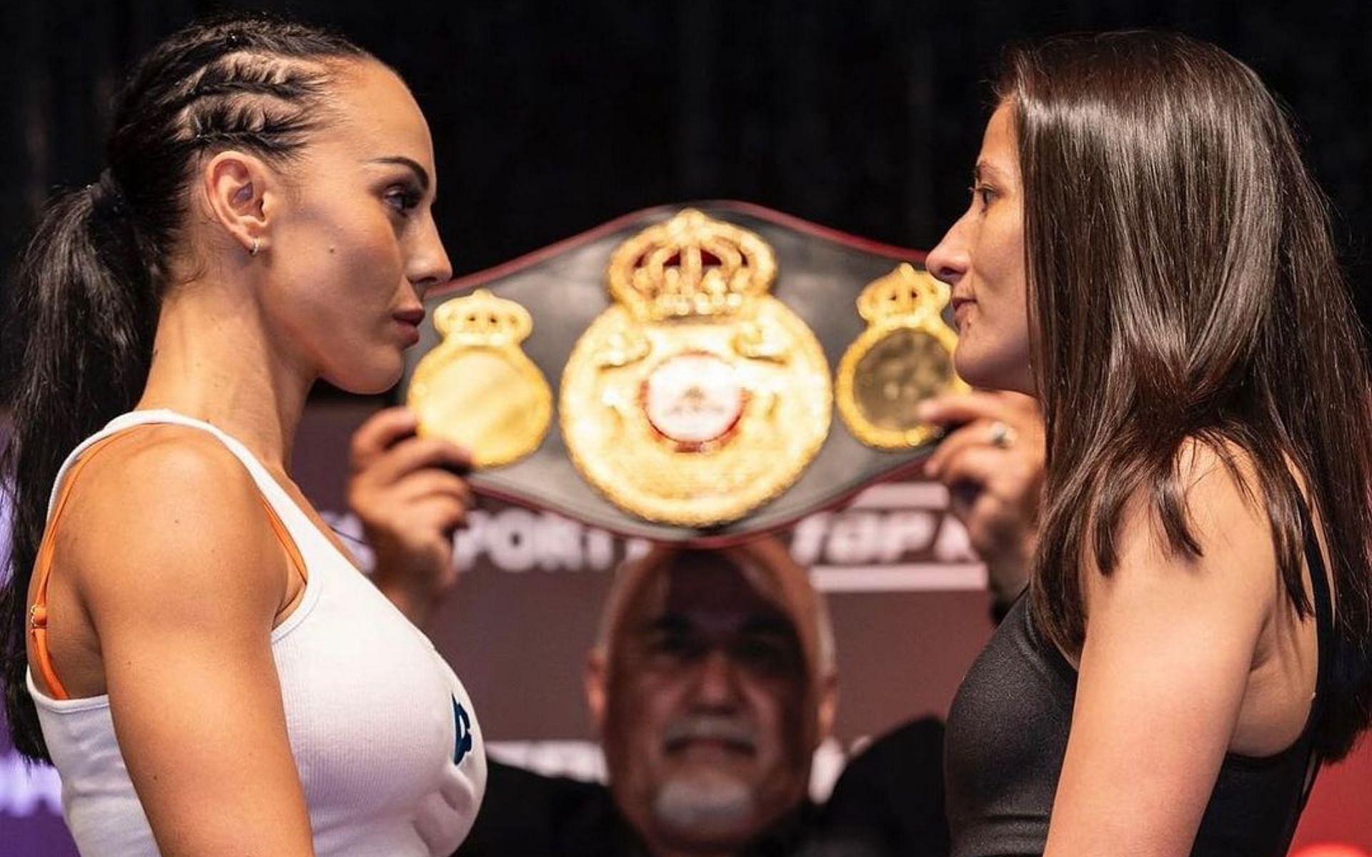 Cherneka Johnson (left) and Nina Hughes (right) fought on May 11 [Image credits: _ninahughes on Instagram]