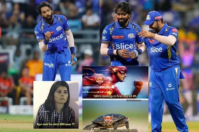 "Jabse RCB ne haraya tbse apna toh aatank hi khtam hogya" - Top 10 funny memes after 1st innings of SRH vs MI IPL 2024 clash