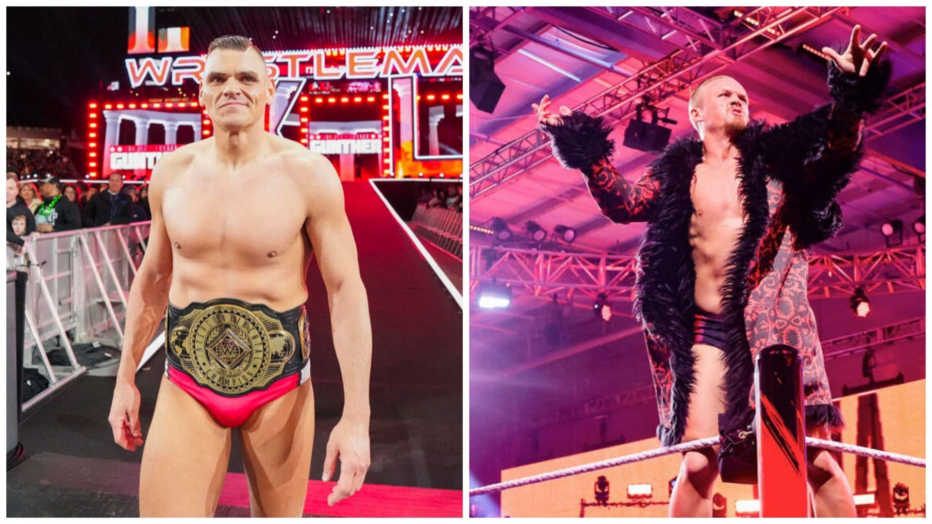 WWE superstars Gunther and Ilja Dragunov (Photo credit: WWE.com)