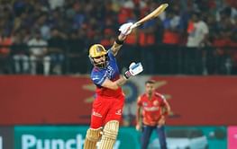[Watch] Virat Kohli hits delightful one-handed six against Vidwath Kaverappa in PBKS vs RCB match of IPL 2024