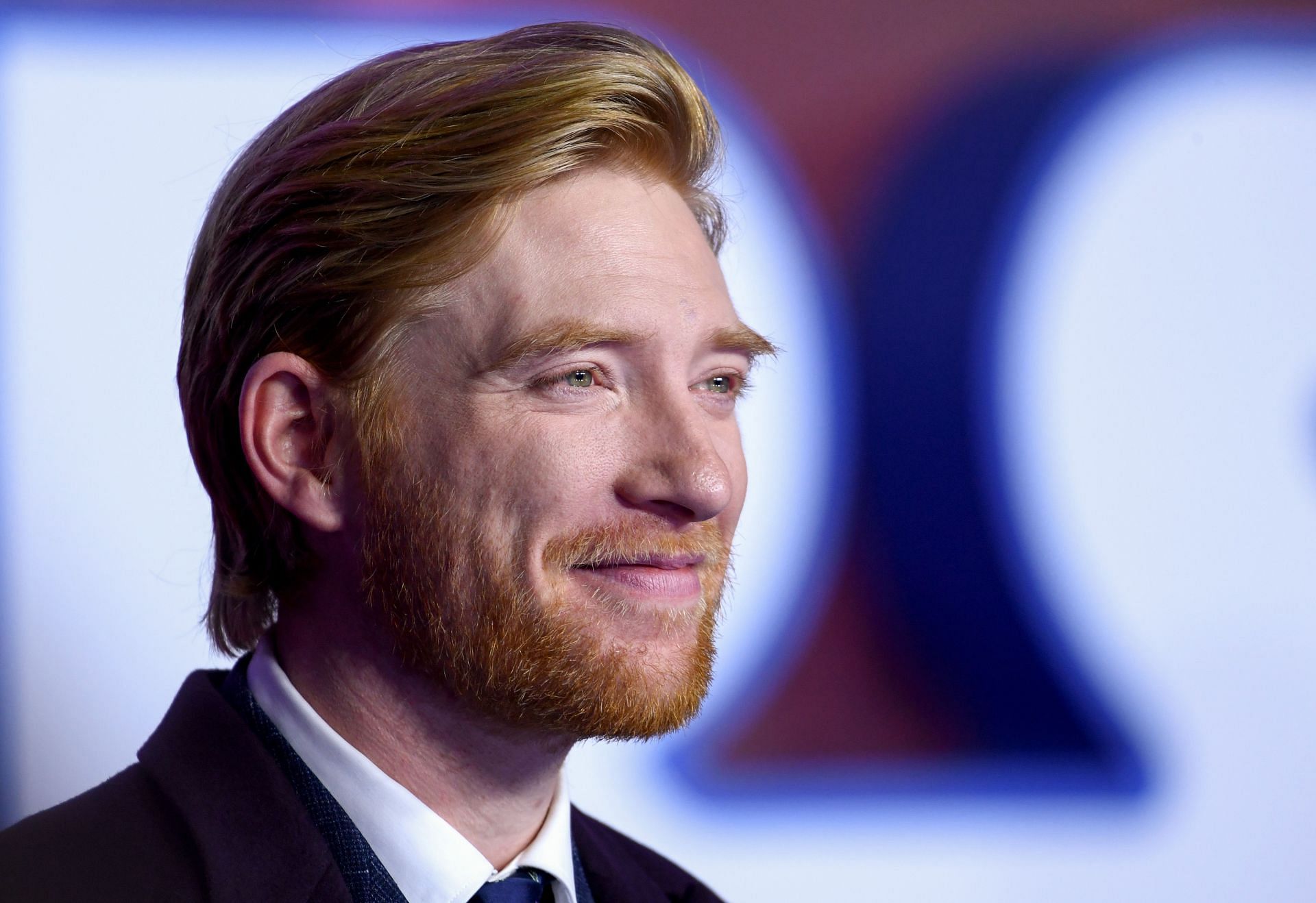 Domhnall Gleeson at the European Premiere of &quot;Star Wars: The Rise of Skywalker&quot; (Image via Getty/Gareth Cattermole)