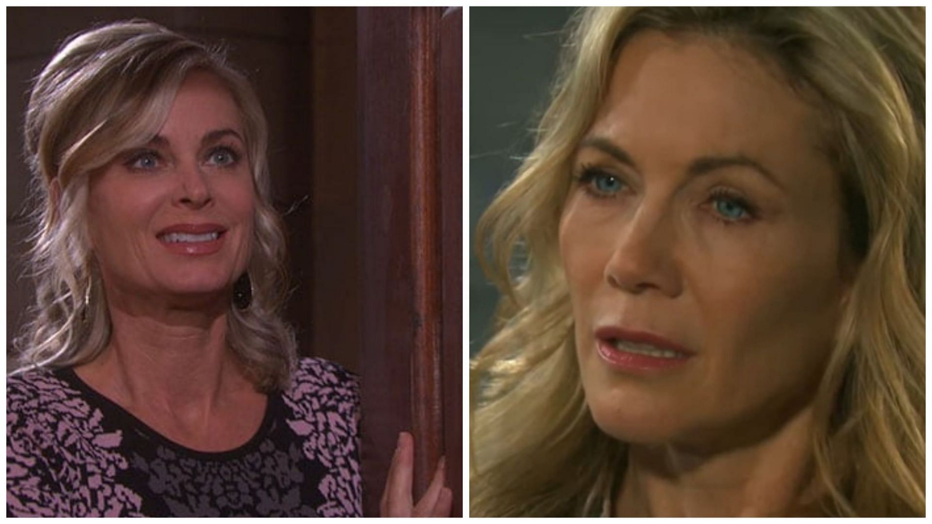 Eileen Davidson and Stacy Haiduk as Kristen DiMera on Days of our Lives (Image via The BurBank Studios)